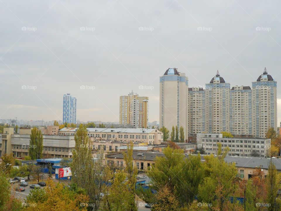 Kyiv city landscape