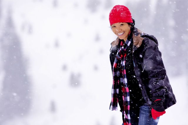 Winter smile