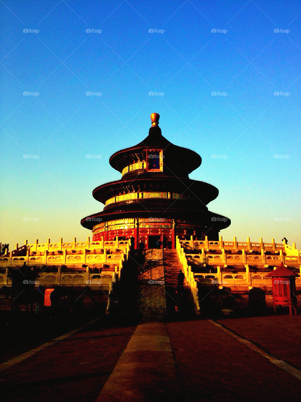 landscape travel china sunset by zhouwong