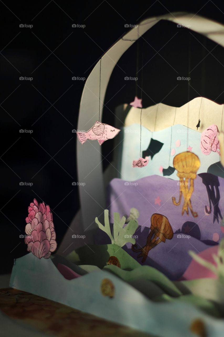 Marine paper theater