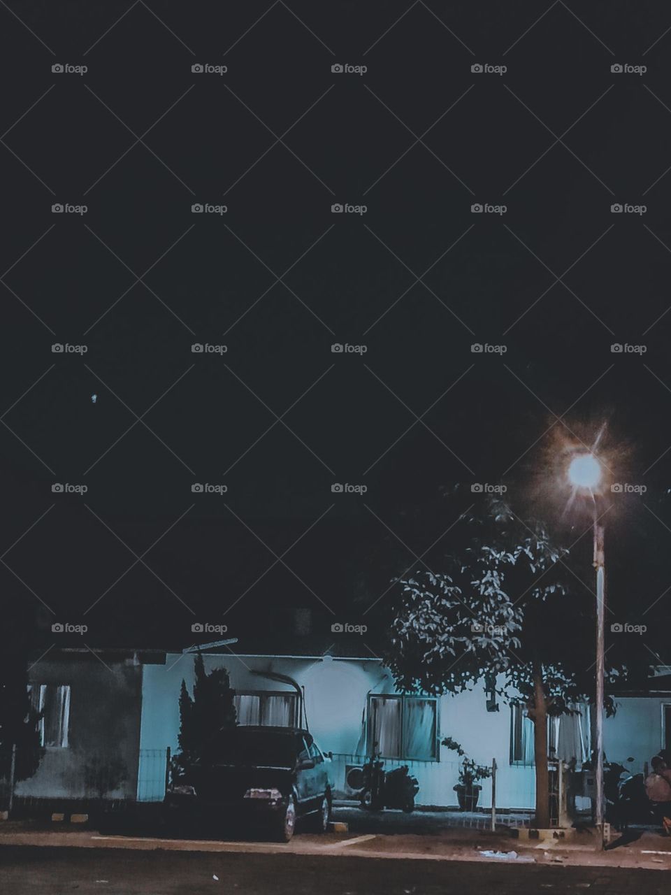 alone and contemplating