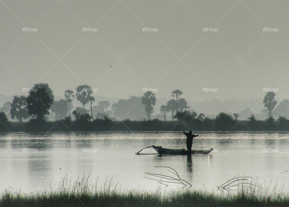 Batticaloa Lagoon fisherman