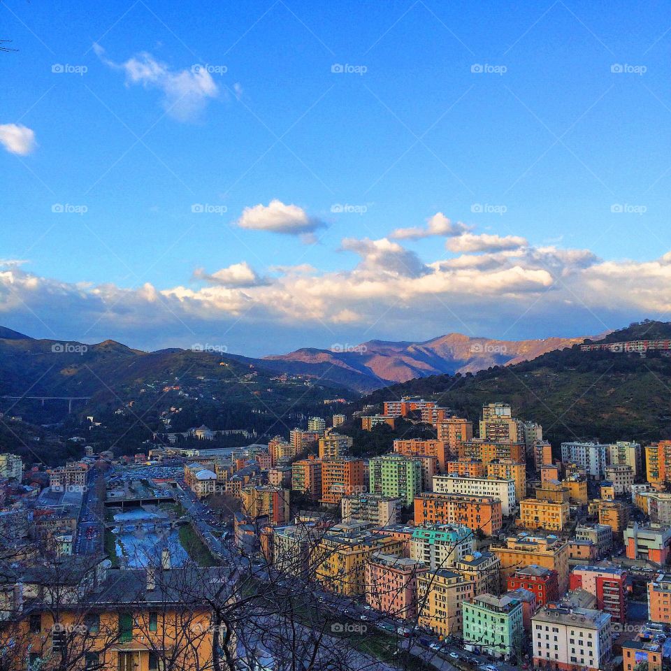 View of grand canal in italy