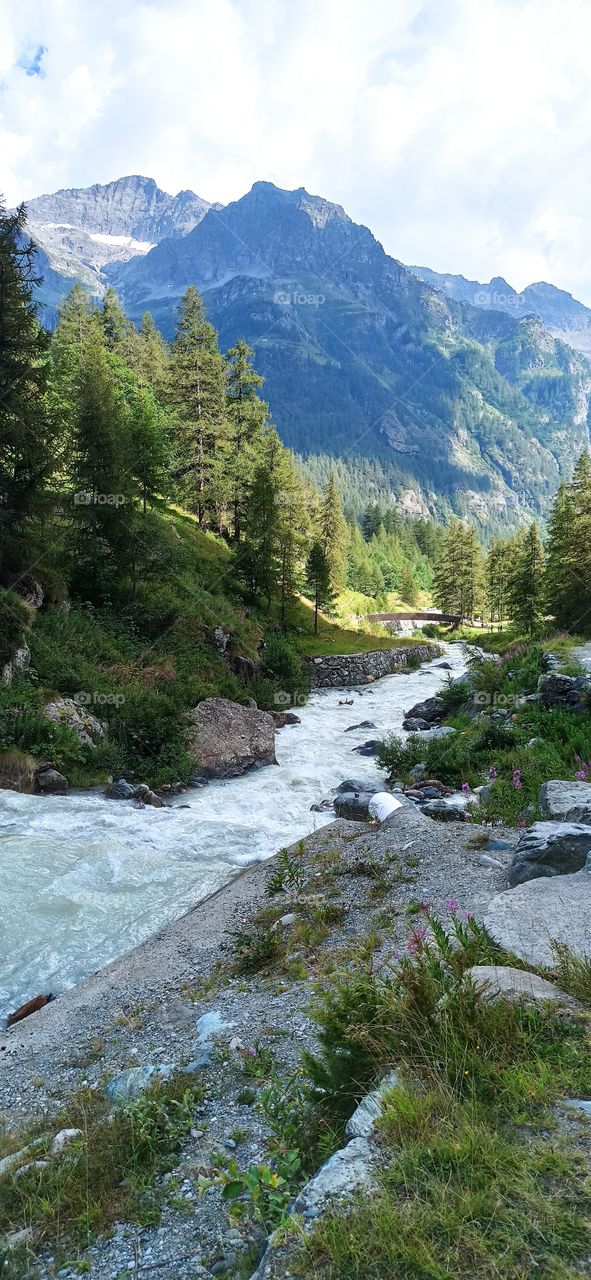 River in mountain