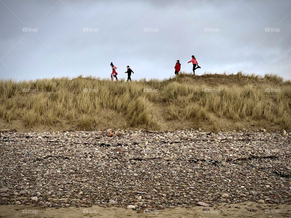 A walk over the dunes