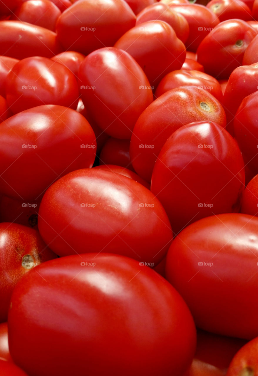 Group of Roma Tomatoes