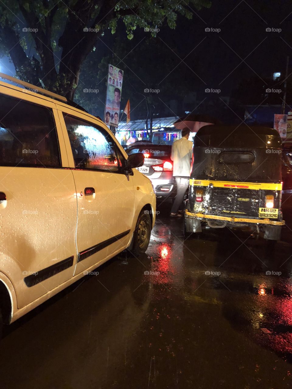 Rain in Mumbai city