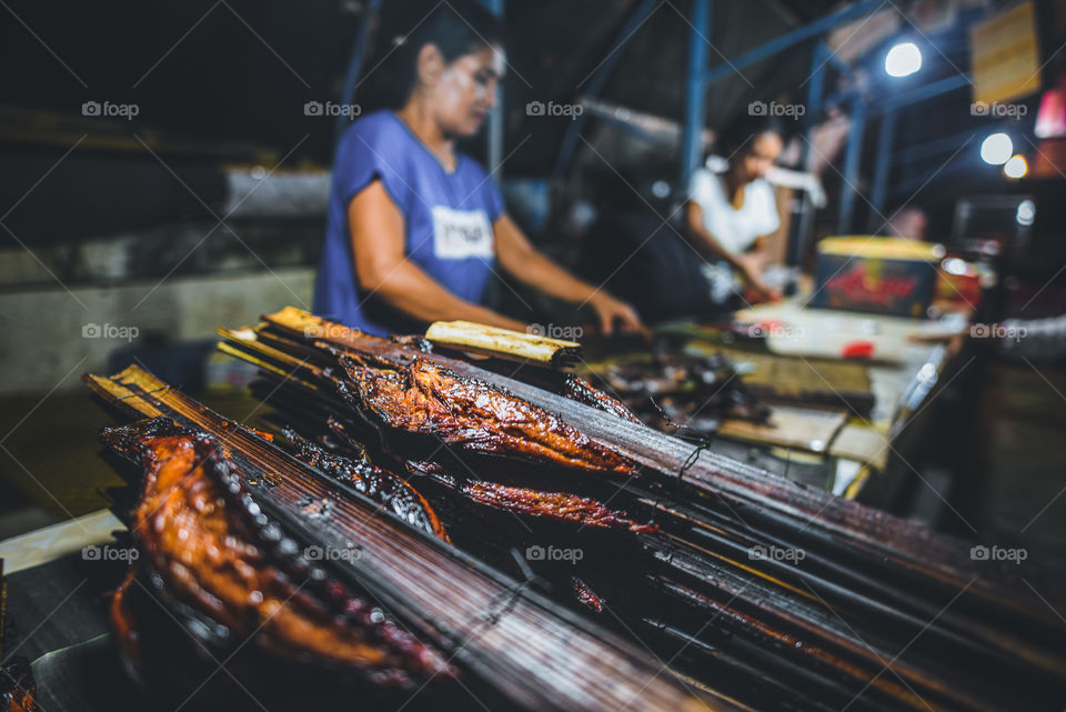 Asar galala fish is a typical food from Ambon City, this fish is made from fresh fish caught from the high seas and cooked by smoke