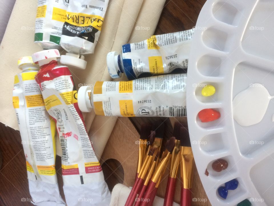 Painting supplies 