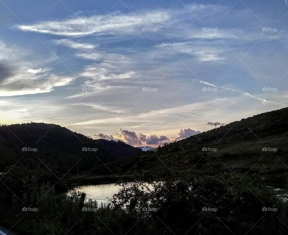 Day reflecting night