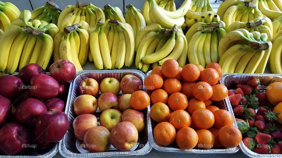 Fresh fruit Fridays at the office