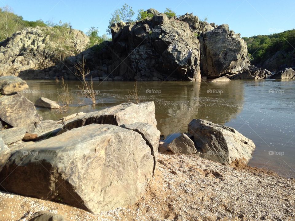 Great Falls Park in Maryland, USA