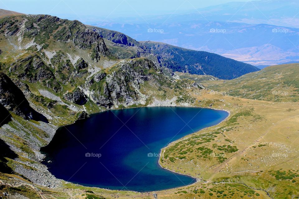 "The Kidney" lake in Rila mountain, Bulgaria