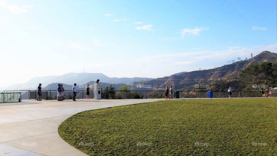 Griffith observatory park