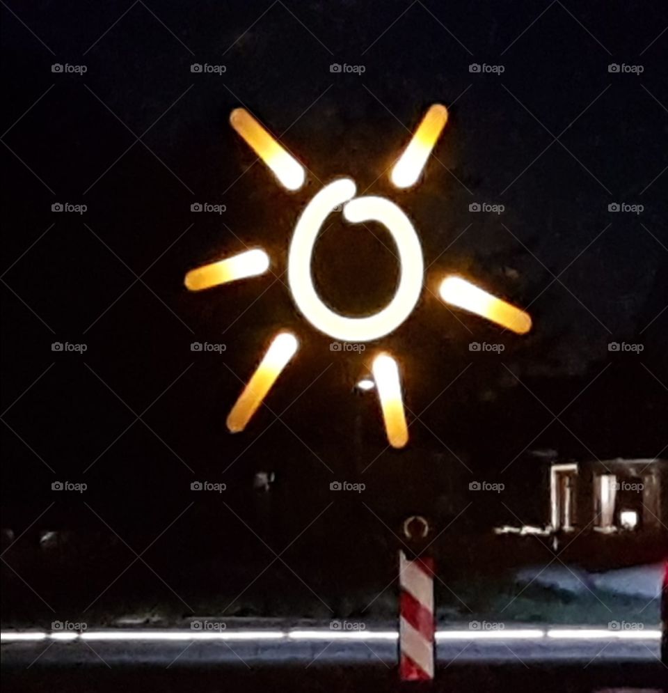 Sun Symbol Light