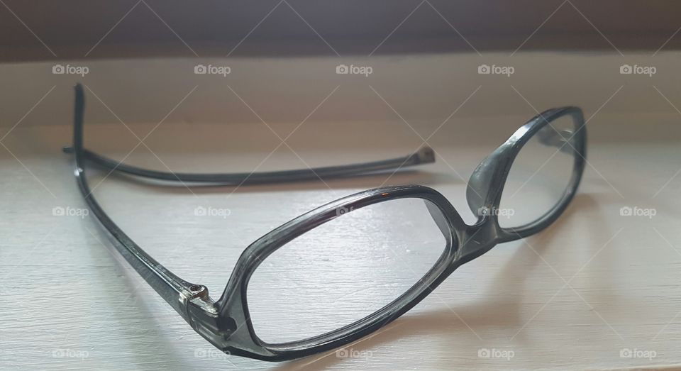 Broken glasses