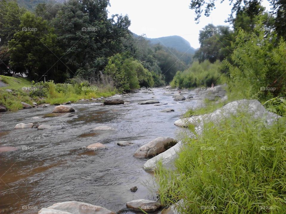 mountain river