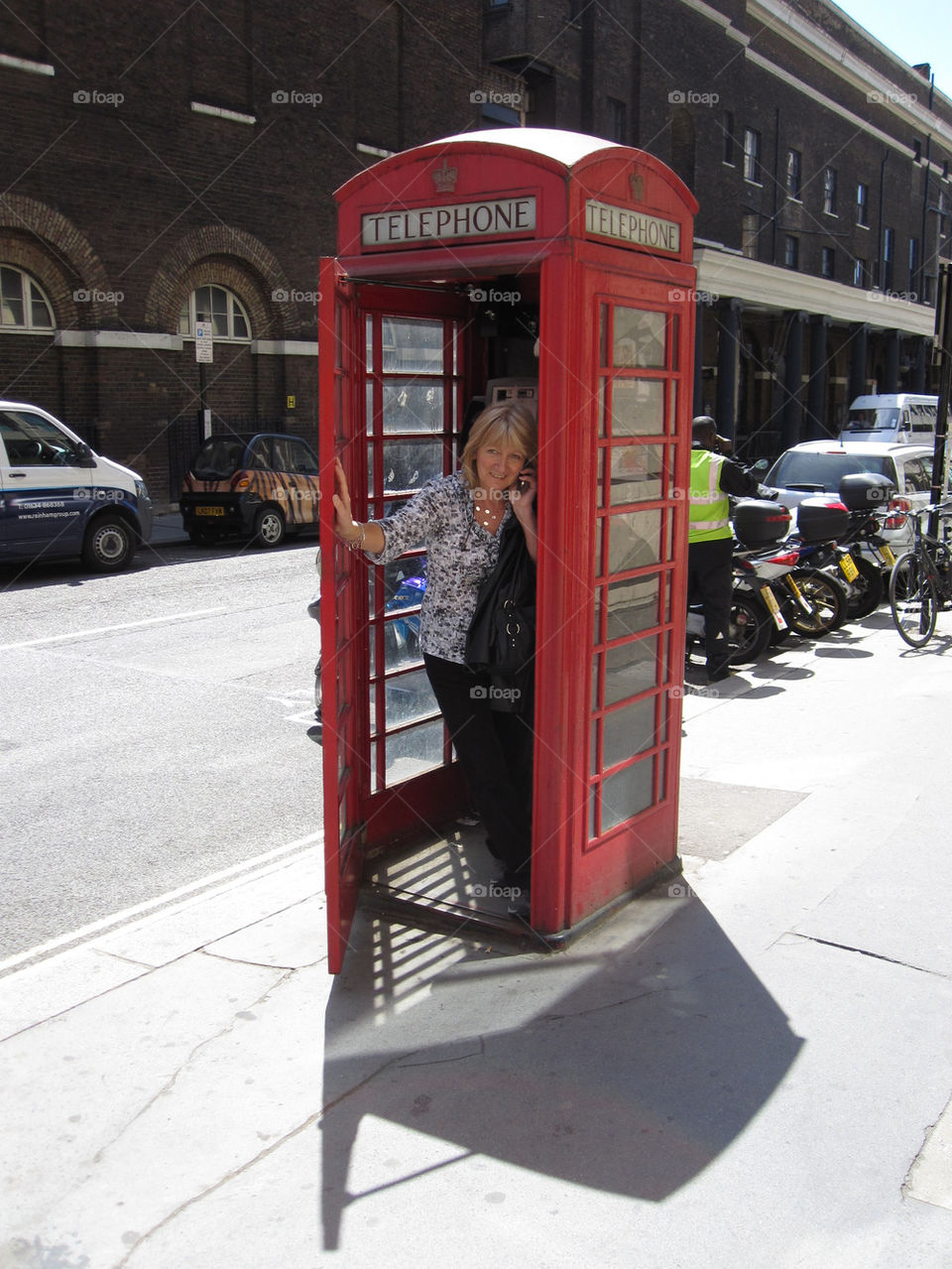 street red london phone by jeanello