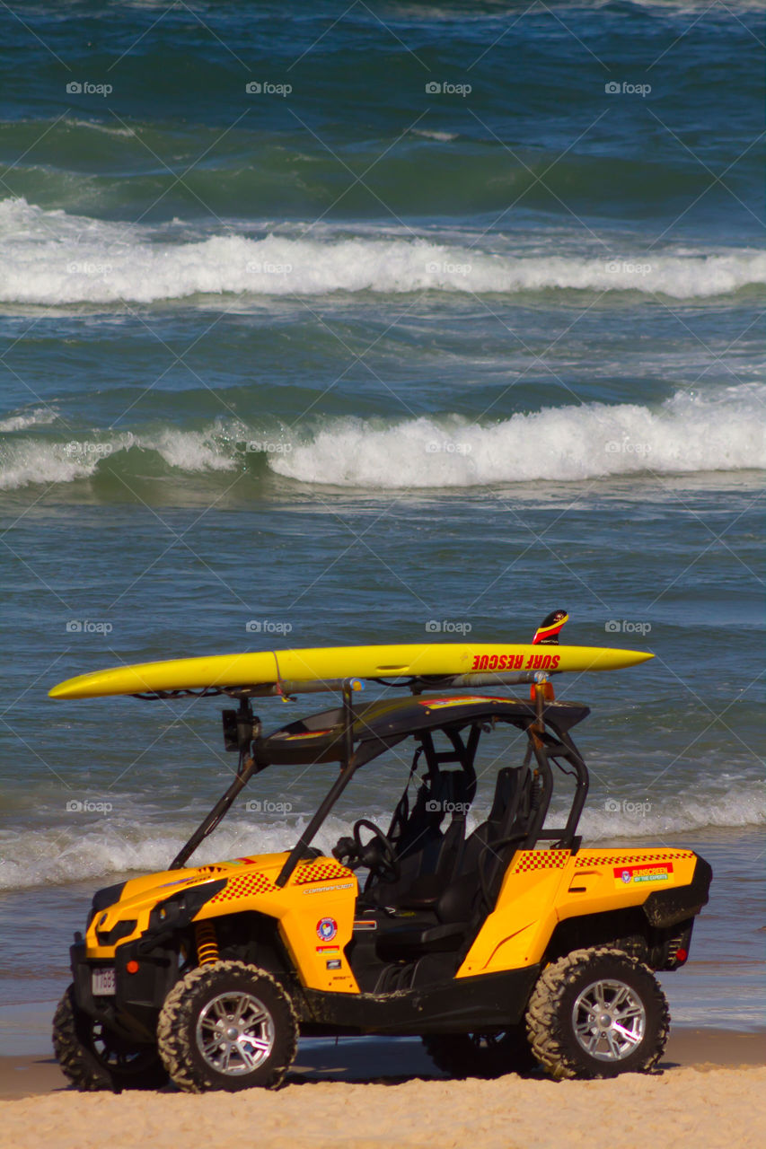 Yellow Lifesaver Buggy