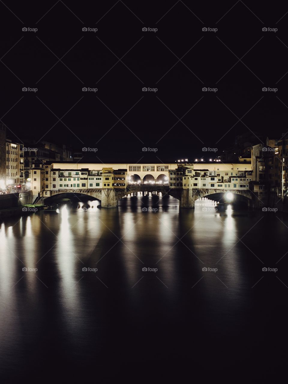 Ponte Vecchio at night