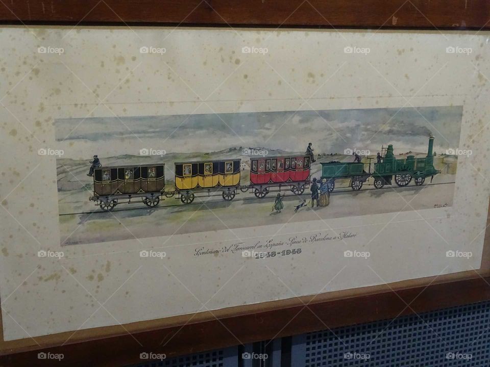 Wagons of First class, second class, third class