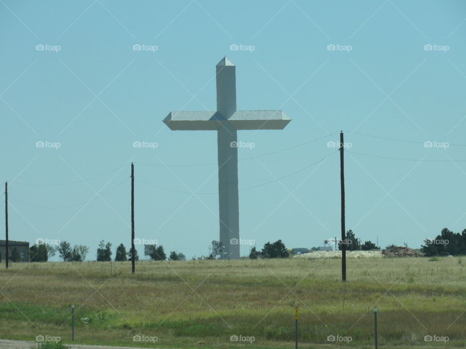 Giant Crucifix in Texas