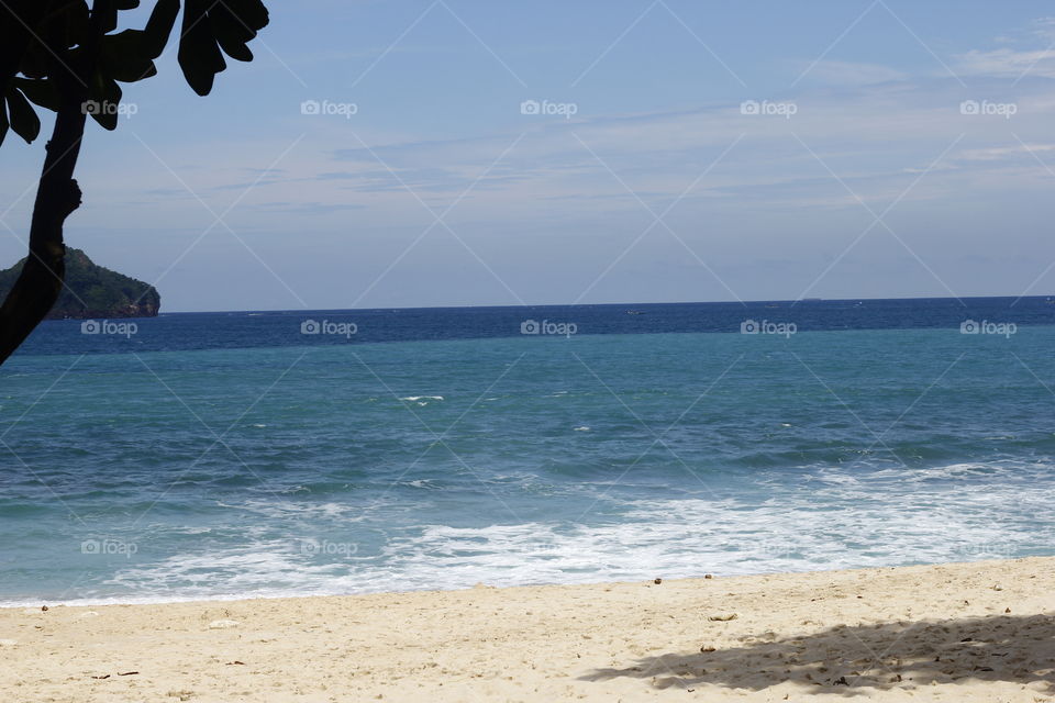 This is a beautiful beach calling Sendiki, location at Malang City