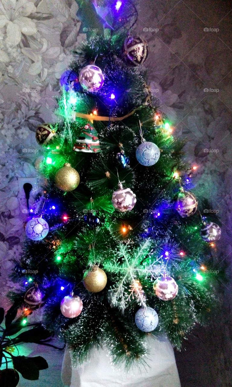 New Year tree