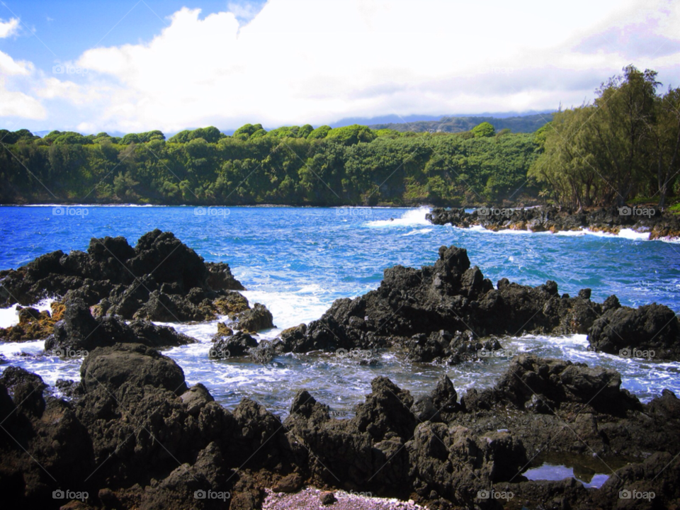 maui ocean green blue by stevehardley7