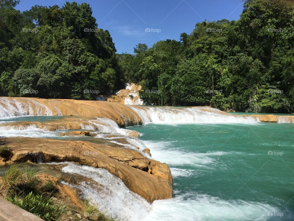 Agua azul