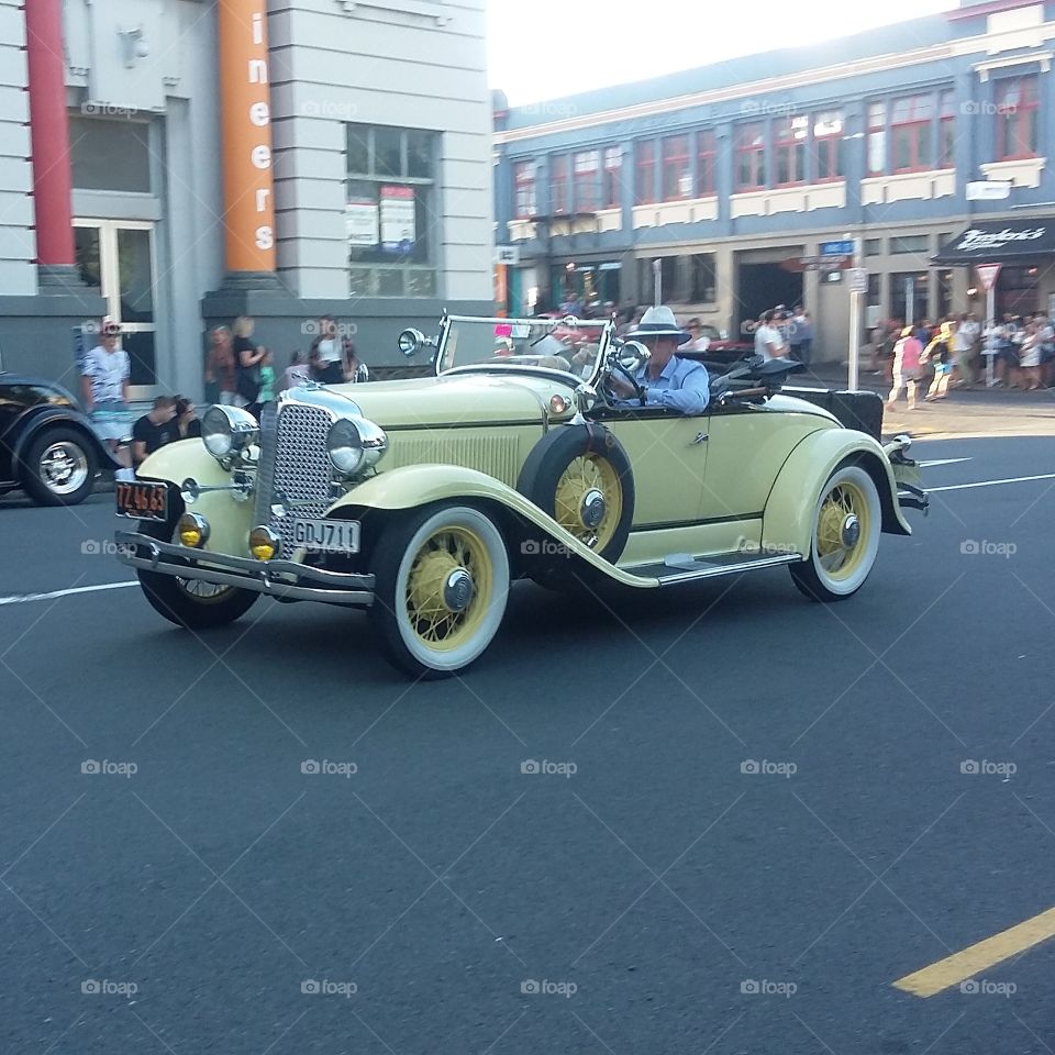vintage car