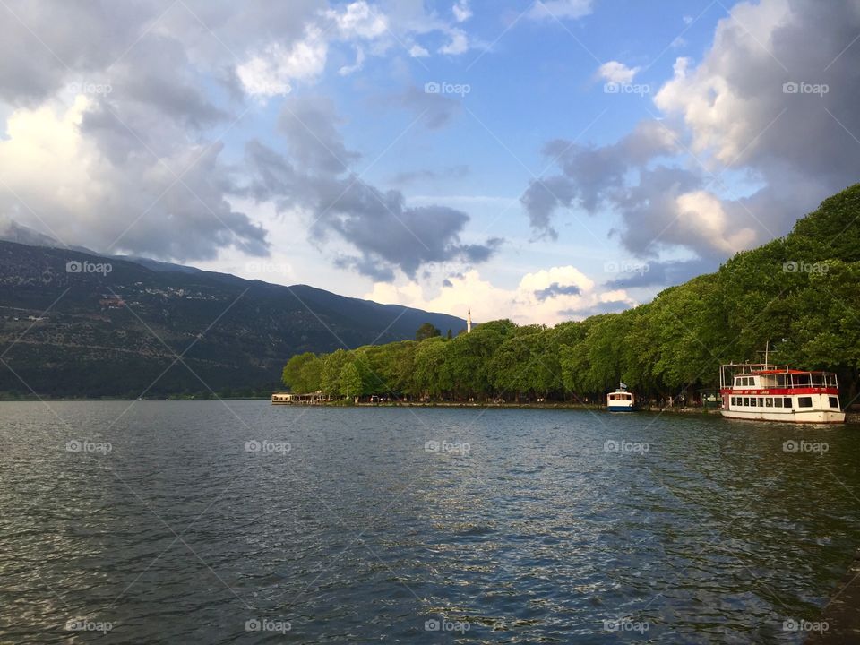 Ioannina lake 