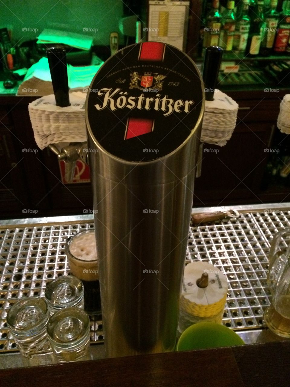 German beer tap
