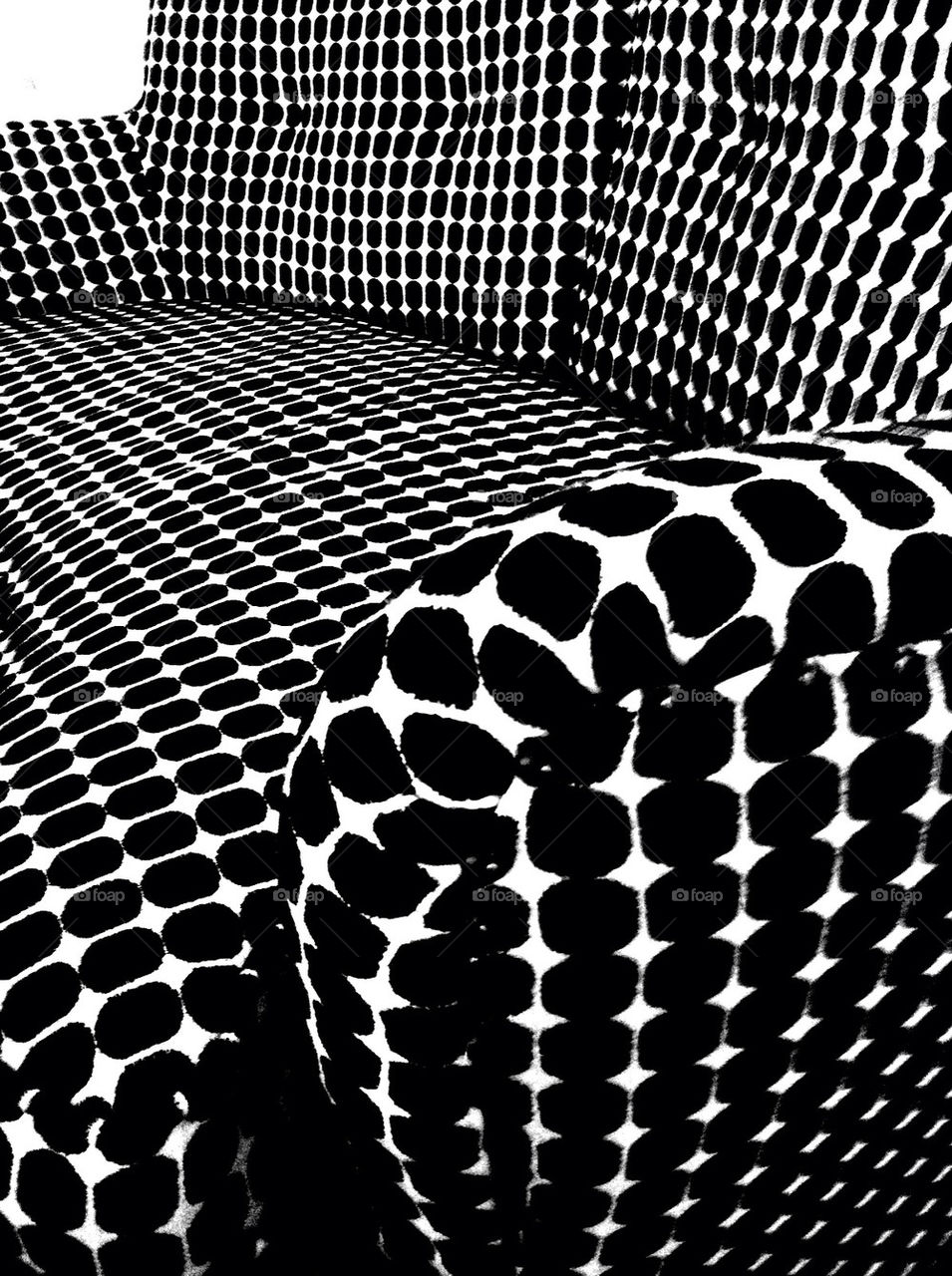 white pattern square black by ida.arnkvist
