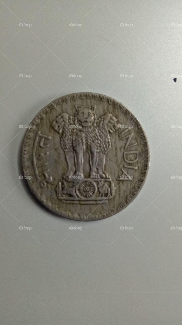 Indin old coin