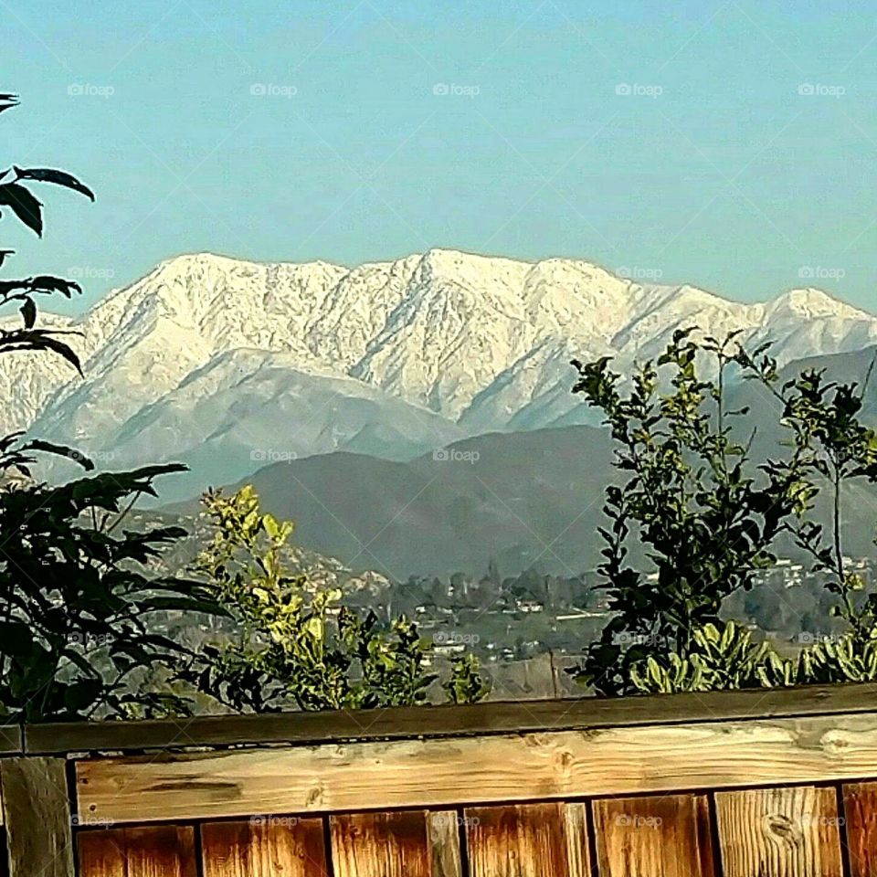 Snow, Mountain, Wood, Nature, Winter