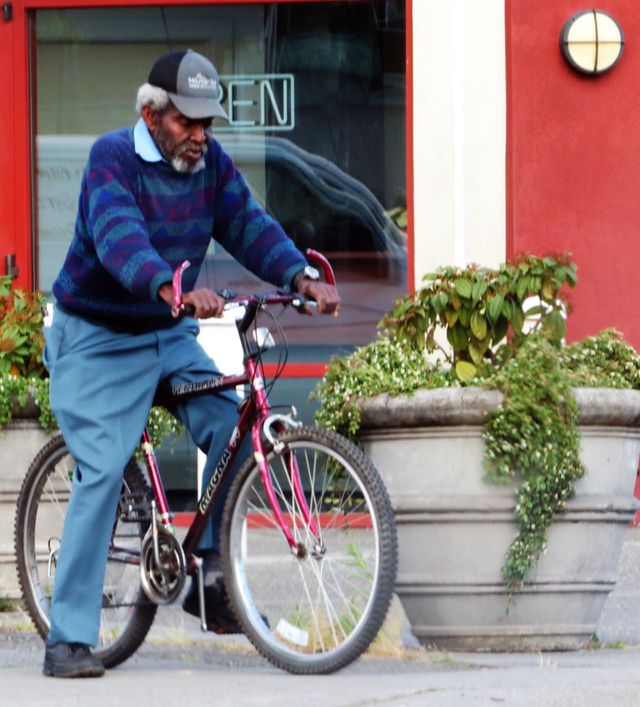 Old Man and his Bike