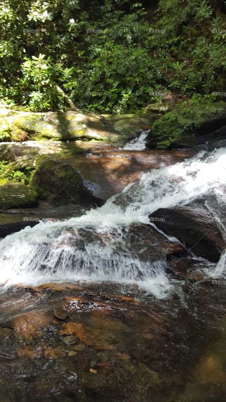 Pisgah waterfall