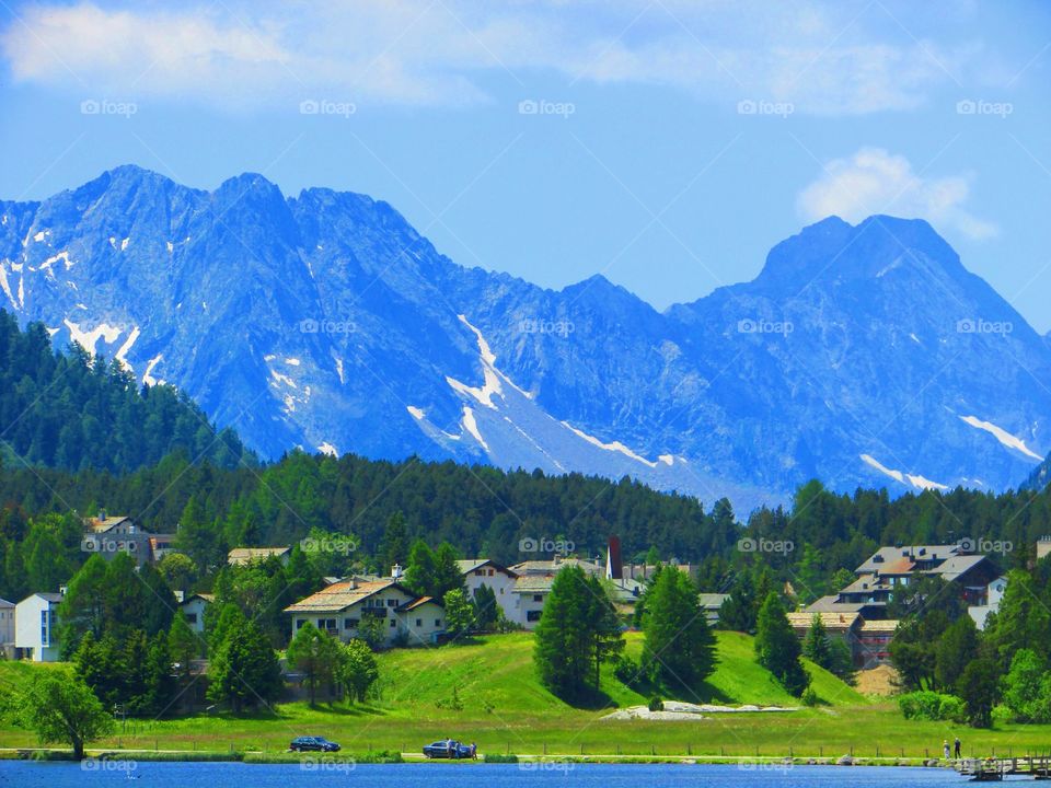 Alps - St Moritz Swiss