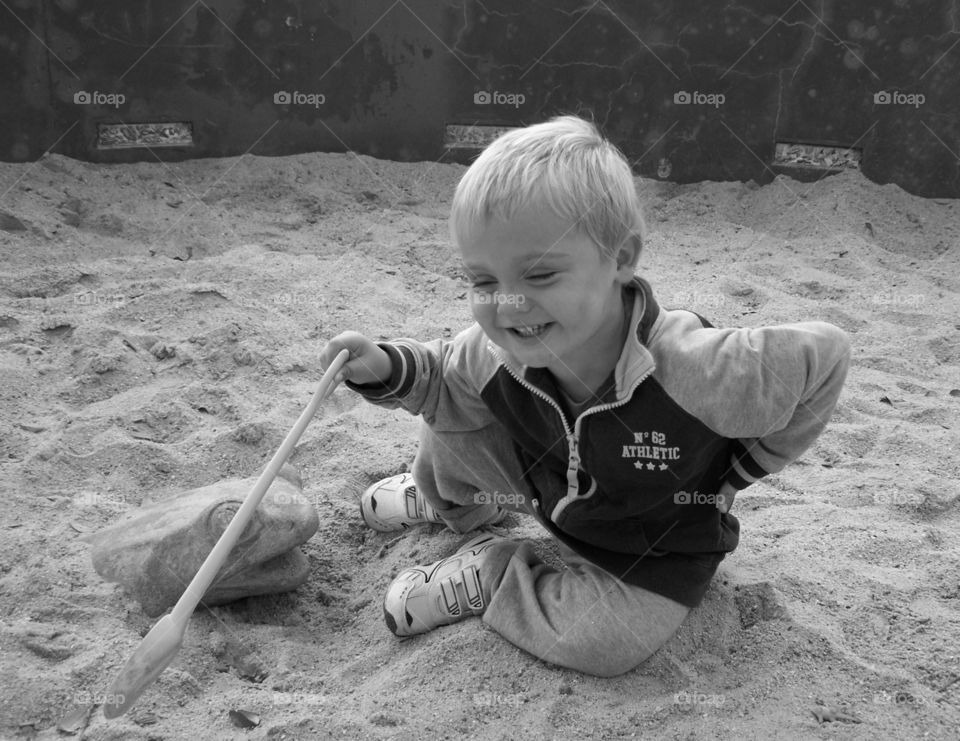 Playing in the sandbox