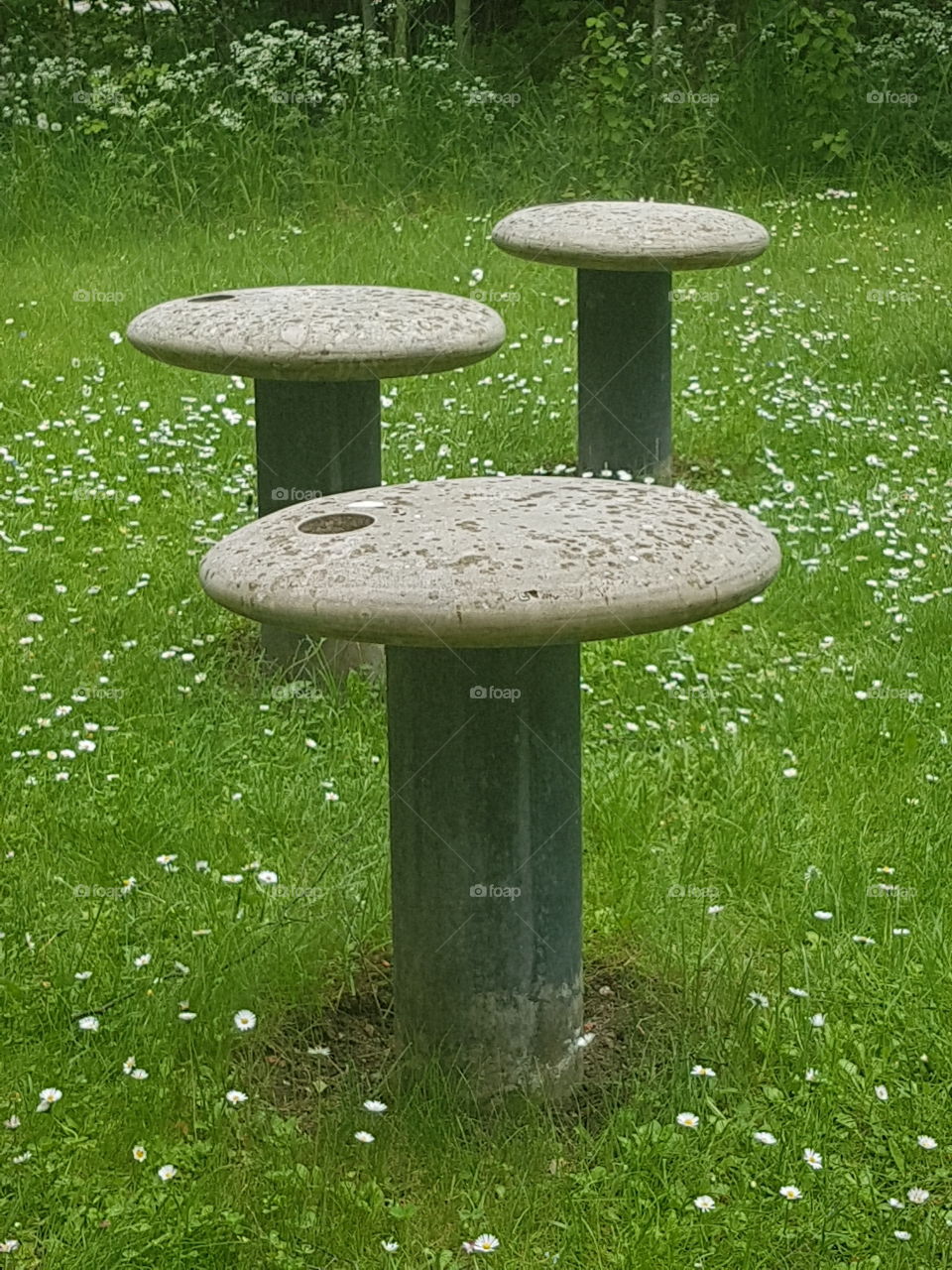 stone chairs