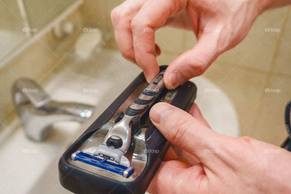 the ritual of shaving