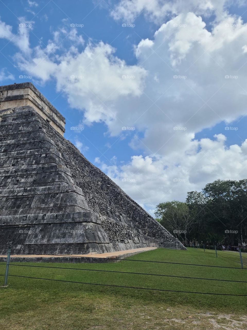 Part of the Chichén Itzá Park in Mexico