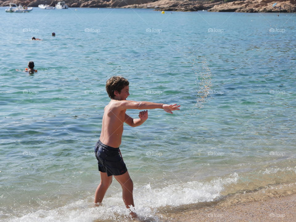 primera guerra de arena en playa sant pol