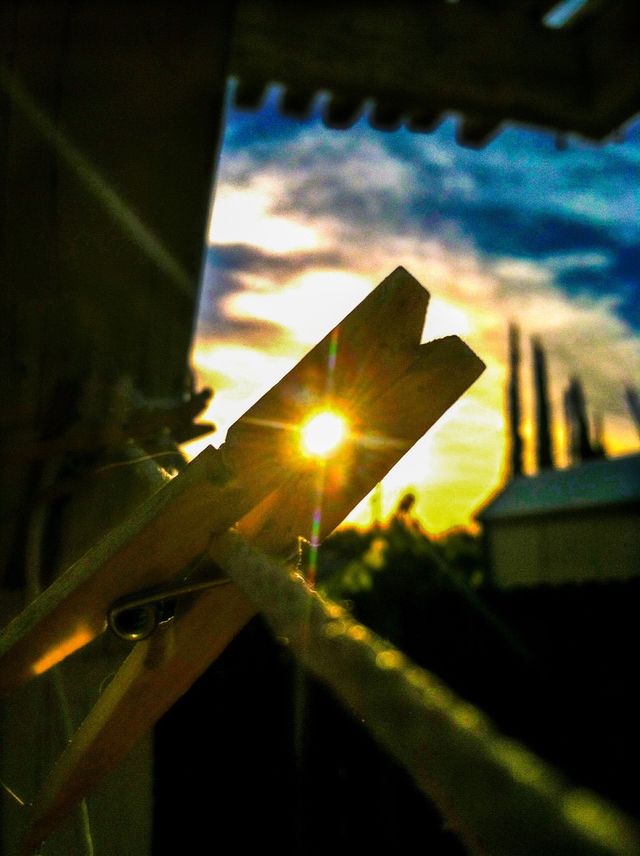 Sun Shining Through