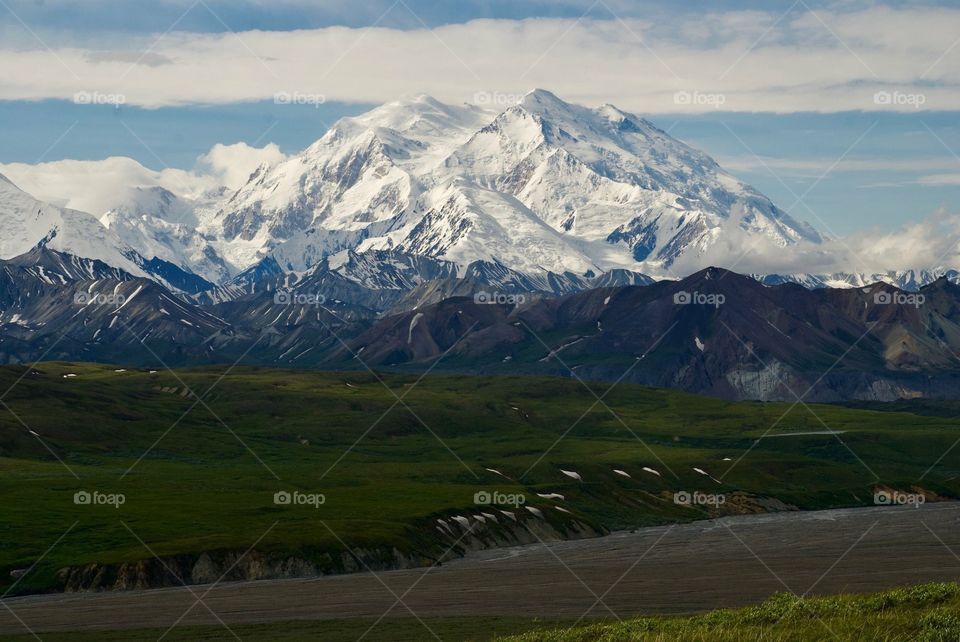 Beautiful mountain in Alaska 
