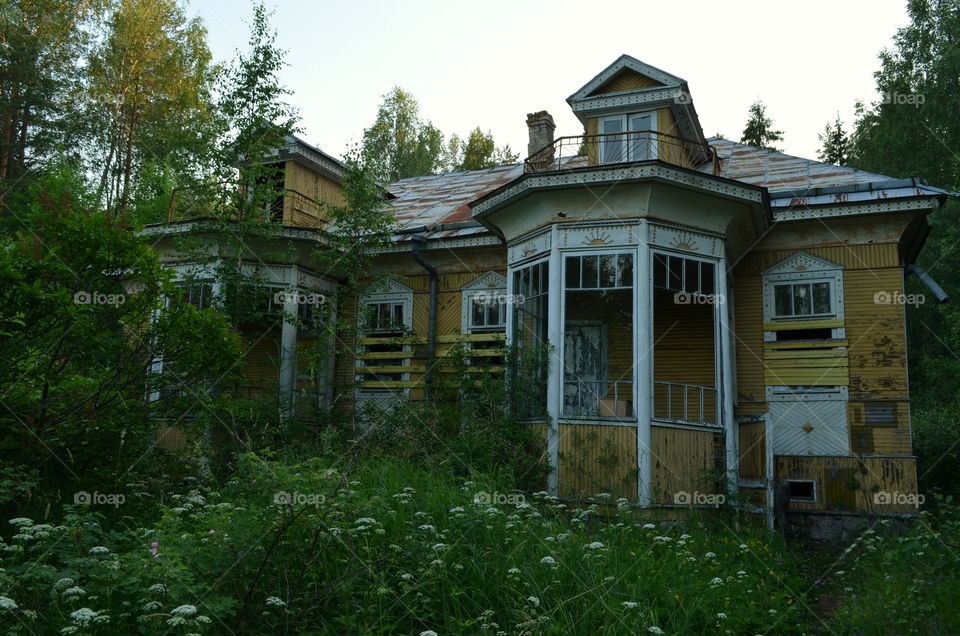 Abandoned house