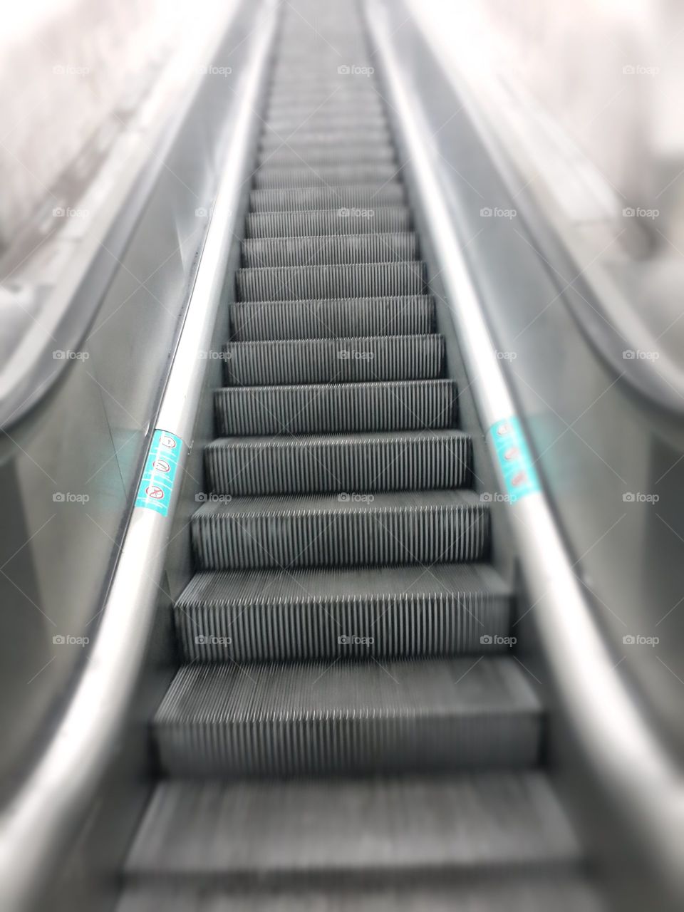 Escalator, Transportation System, No Person, Fast, Subway System