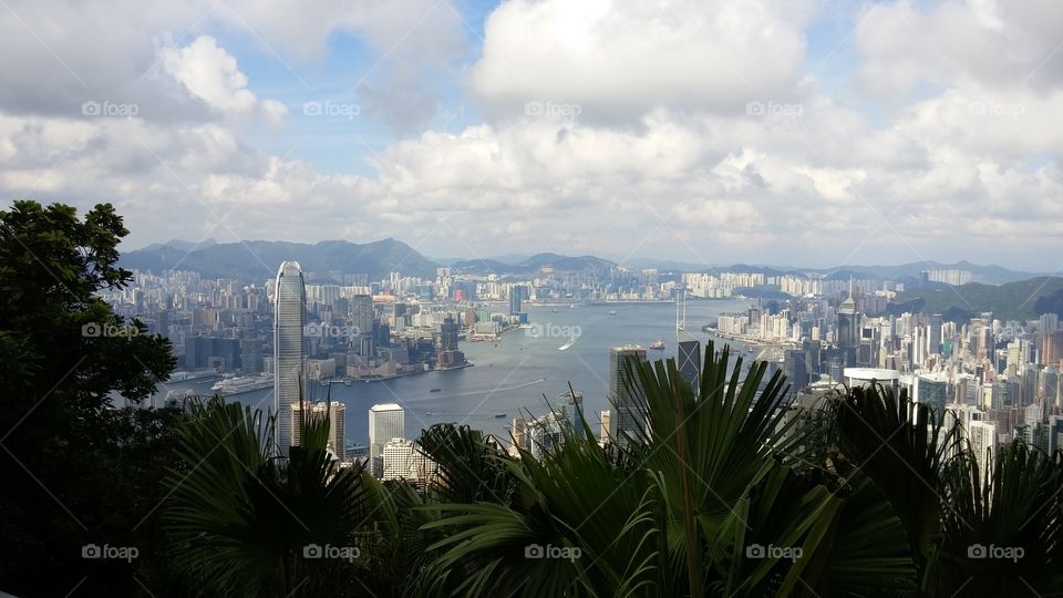 the city of Hong kong