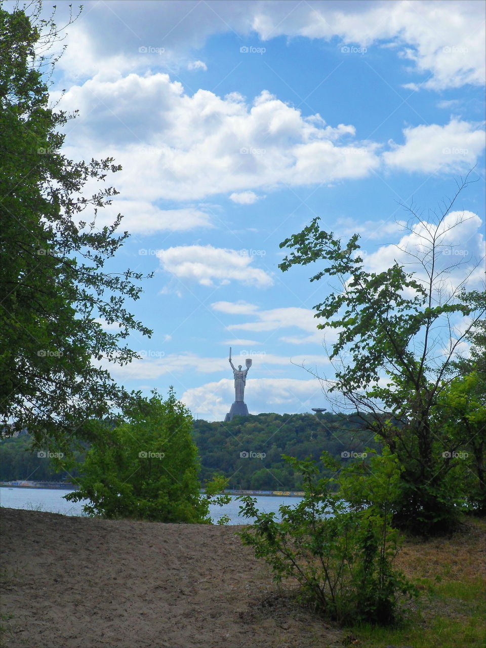 Nature of the city of Kiev